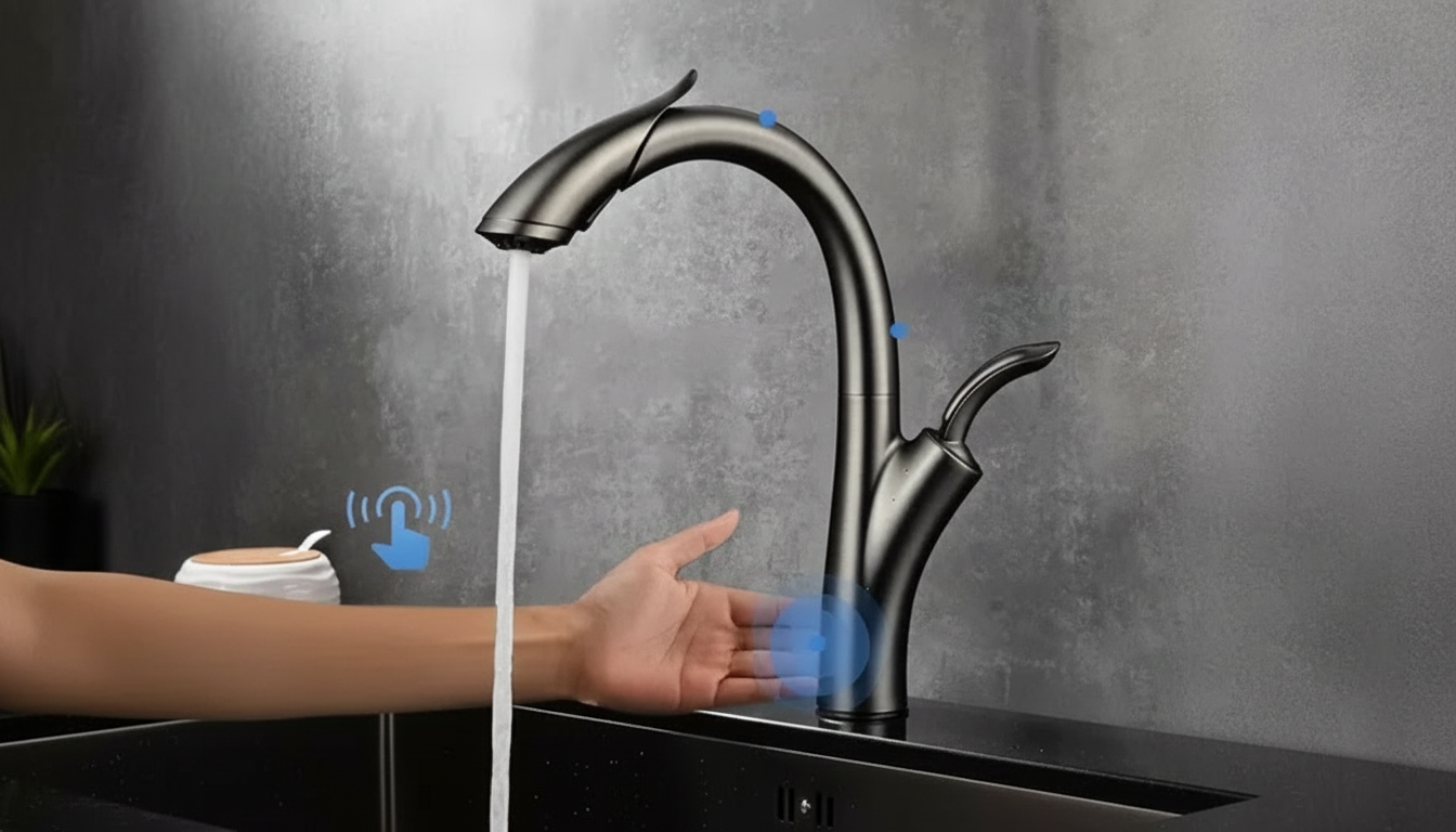 Touch Kitchen Faucet Power: Batteries vs Plug-In